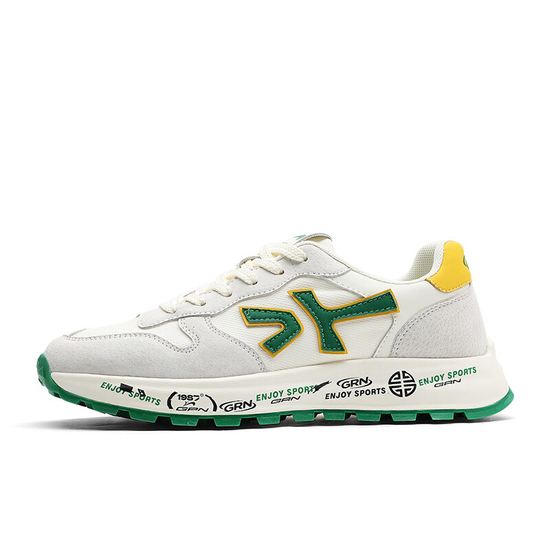 

Кроссовки мужские Lifestyle Shoes Men Low-Top K-Bird, цвет Rice/emerald green
