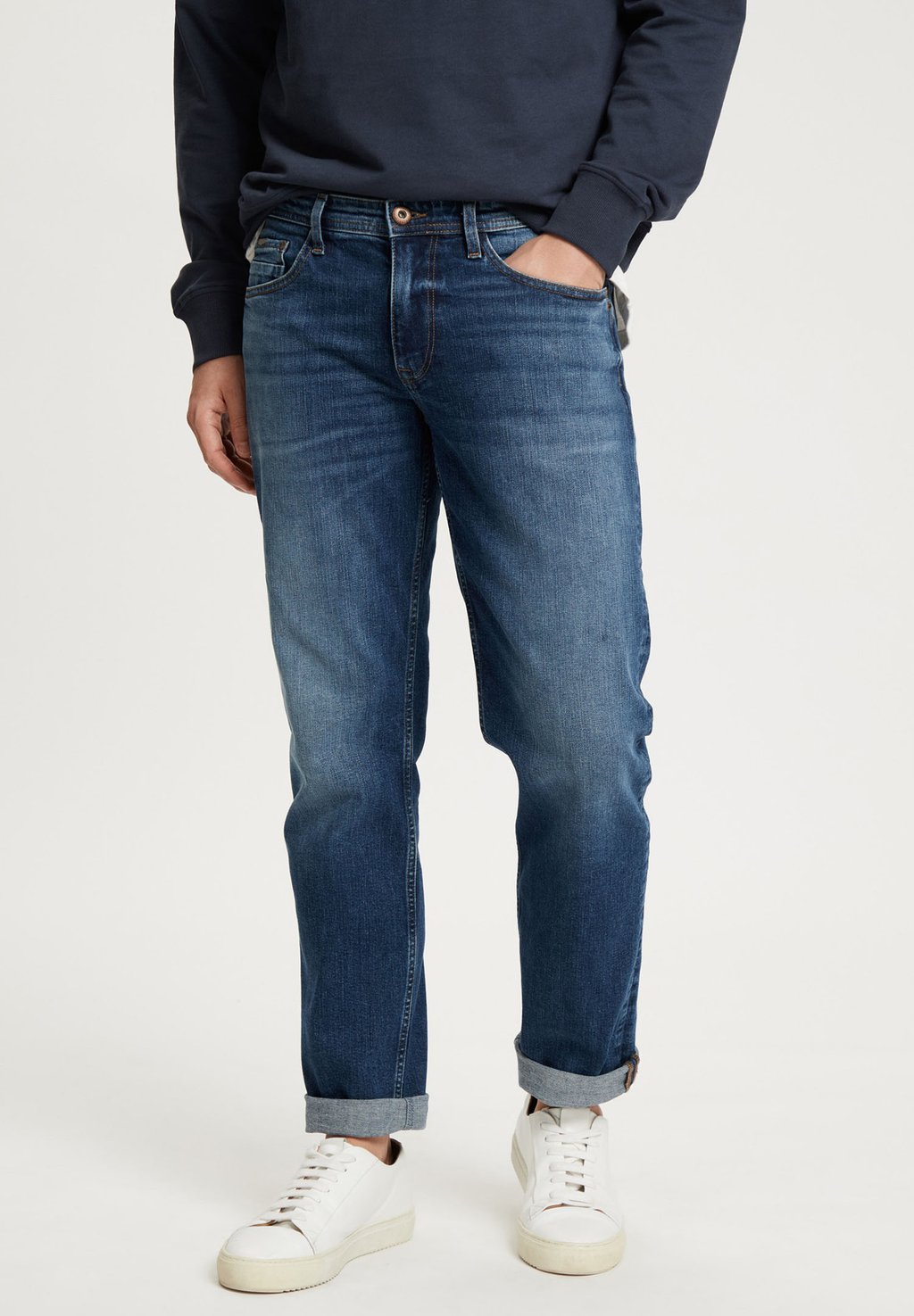 Джинсы Straight Leg ANTONIO Cross Jeans, цвет dark mid blue