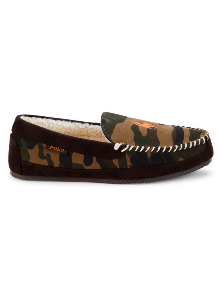 

Лоферы Cali Camo на подкладке из искусственного меха Polo Ralph Lauren, цвет Tan Multicolor