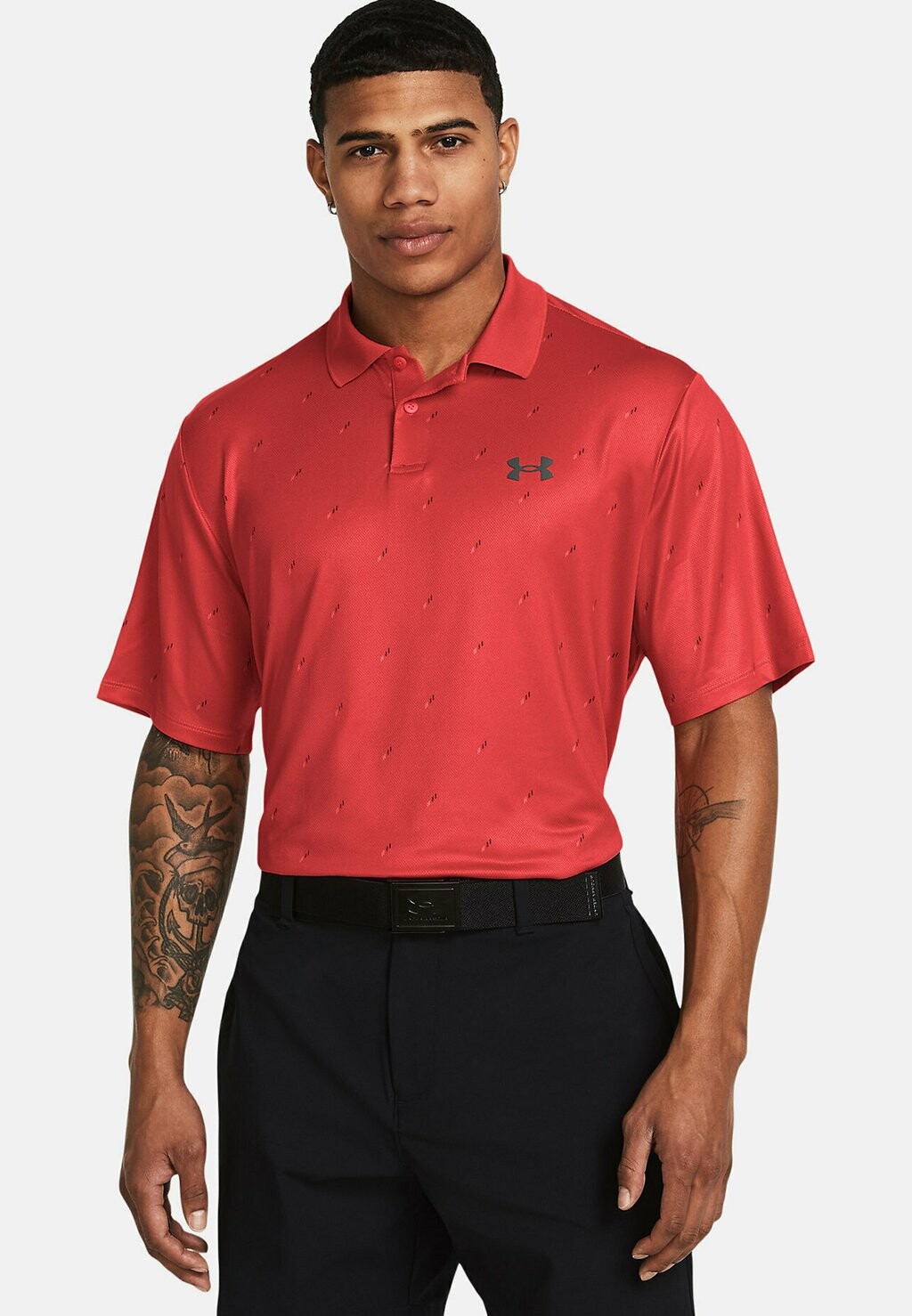 

Рубашка-поло SHORT-SLEEVE PERF 3.0 Under Armour, цвет red solstice