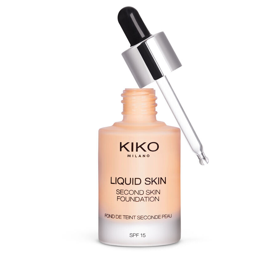 

Жидкая тональная основа теплого бежевого цвета 10 Kiko Milano Liquid Skin, 30 мл