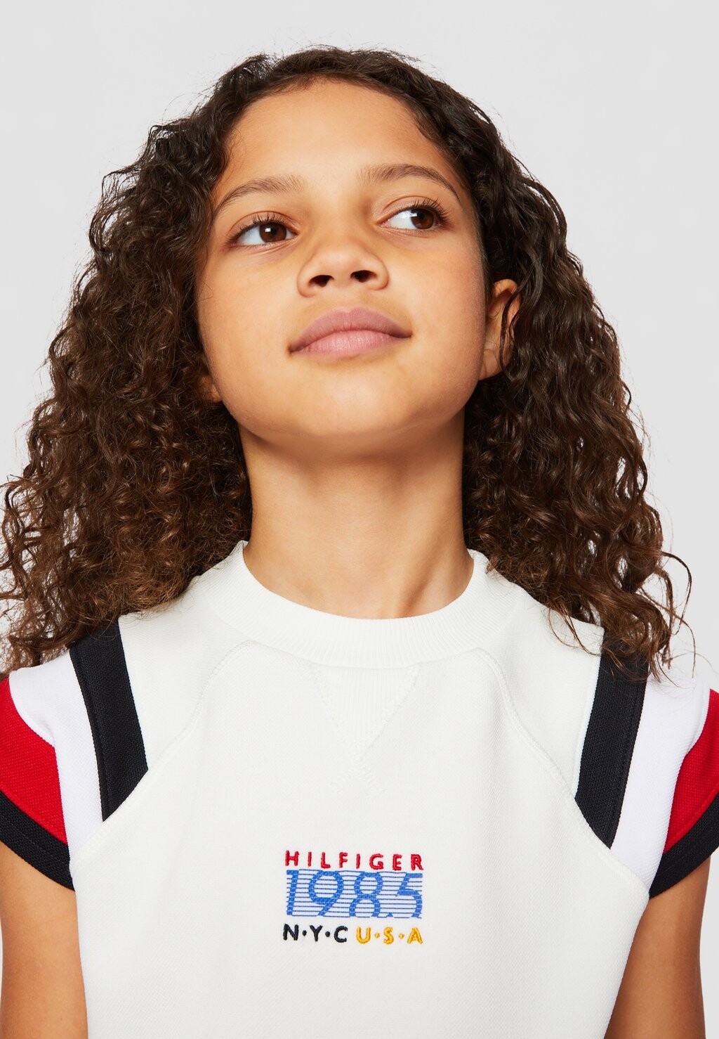 

Дневное платье Exclusive Hilfiger Team Dress Tommy Hilfiger, белый