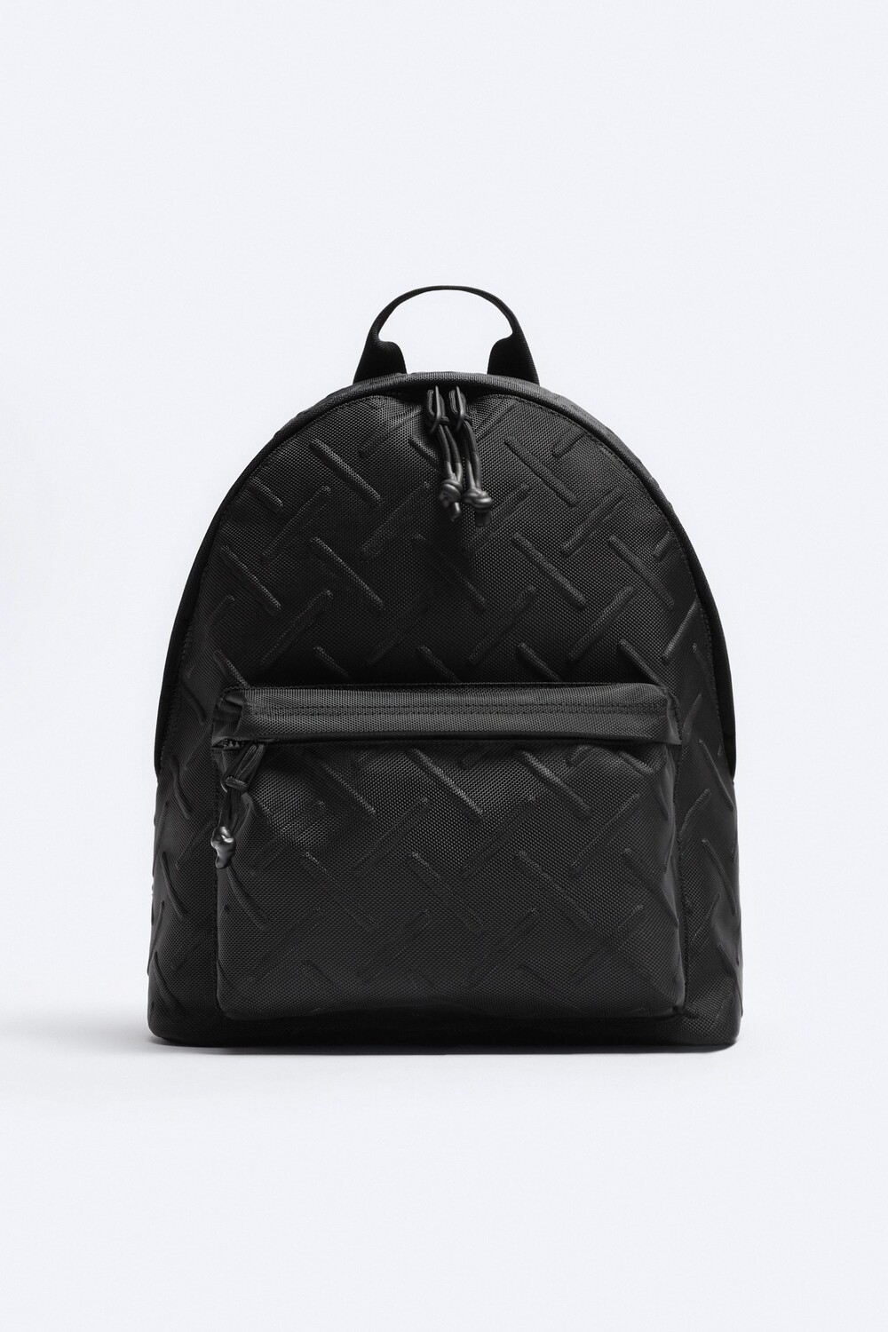 

Рюкзак с тиснением Zara, черный