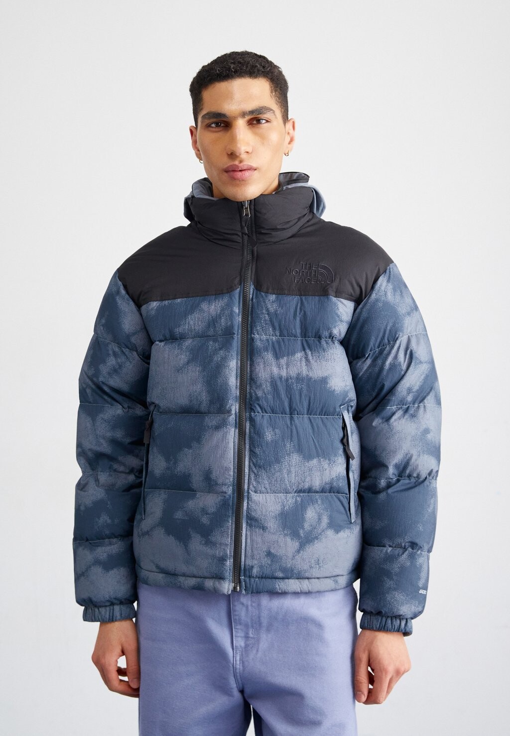 Пуховик NUPTSE The North Face, цвет blue dusk