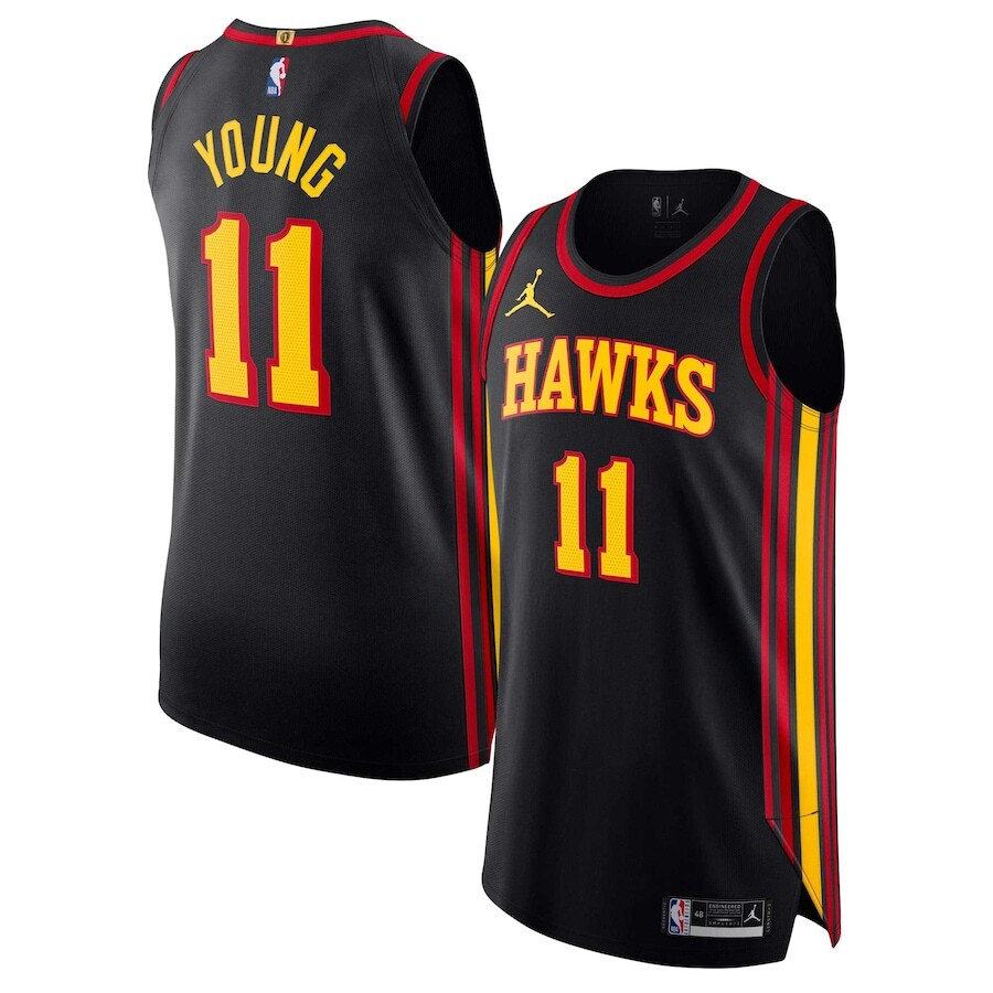 

Джерси Jordan Brand Atlanta Hawks, черный