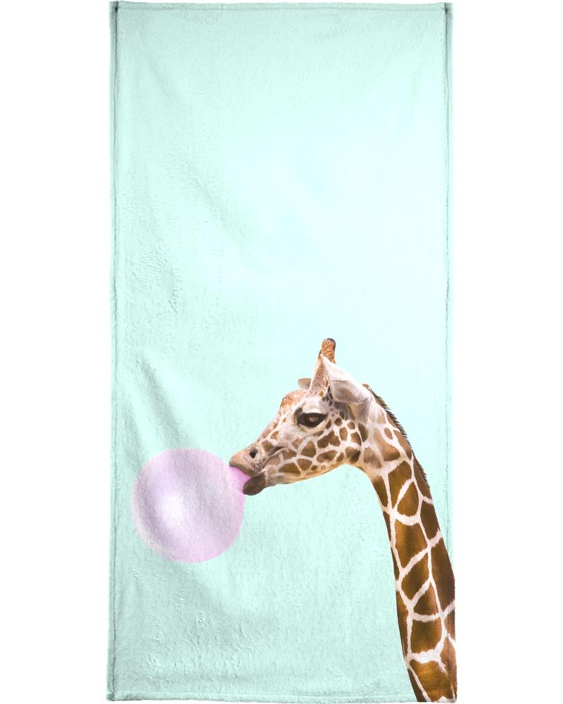 Полотенце для ванной Juniqe Giraffe, цвет Braun & Rosa