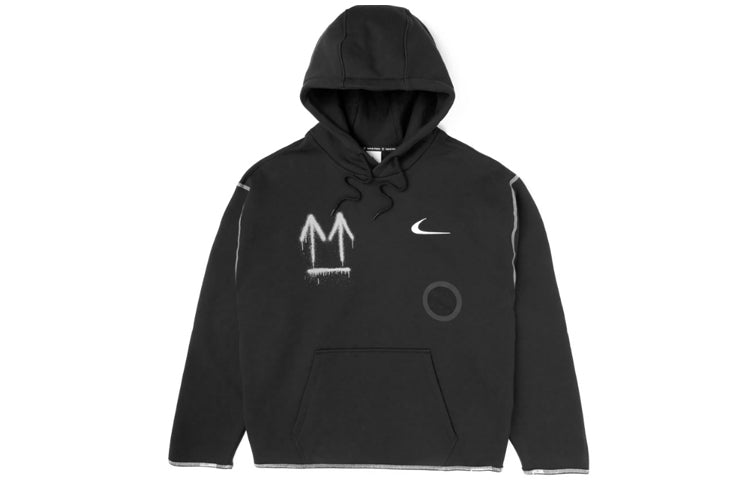 

Худи мужское Off-White x Nike с принтом, черный