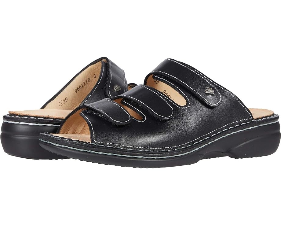 

Сандалии Finn Comfort Cisano, цвет Schwarz Nappaseda/Stretch