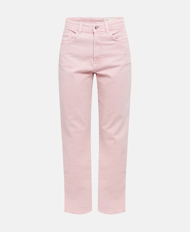 Прямые джинсы , розовый Esprit
