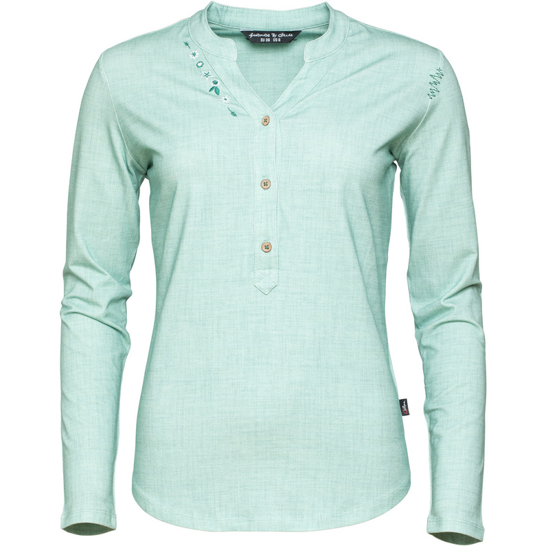 Женская блузка Sonnblick Chillaz, зеленый блузка воздушная 42 размер