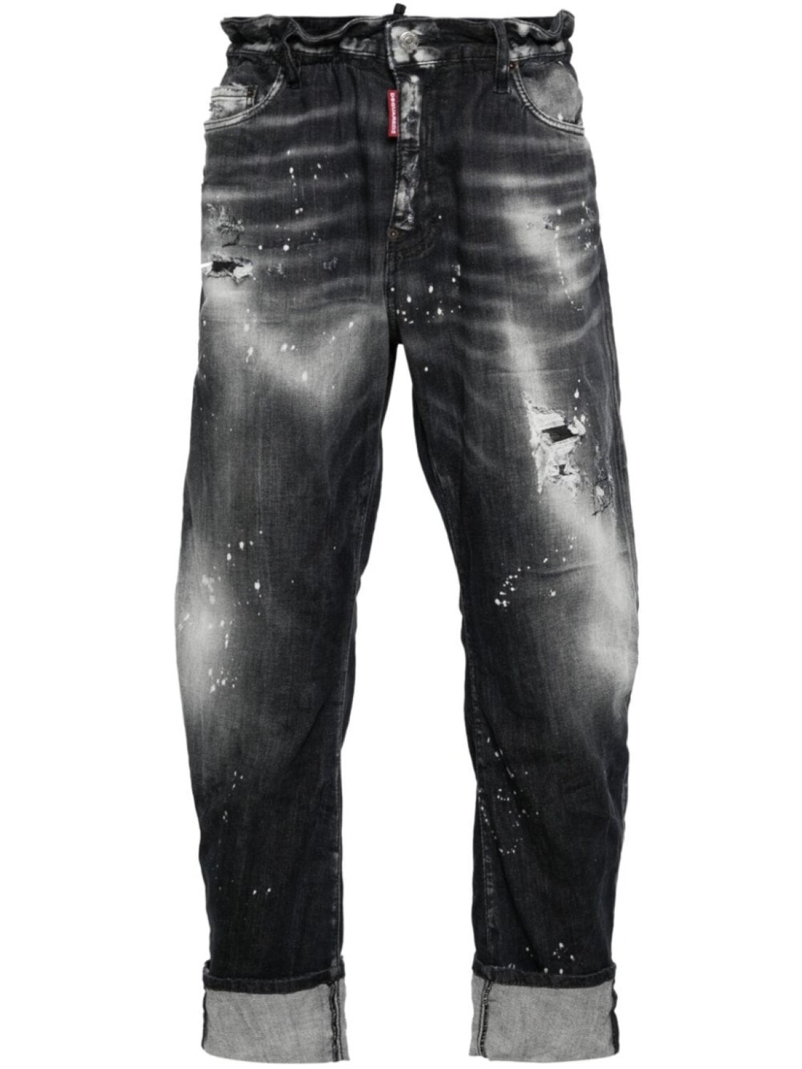 

Dsquared2 джинсы Big Brother с эффектом потертости, черный