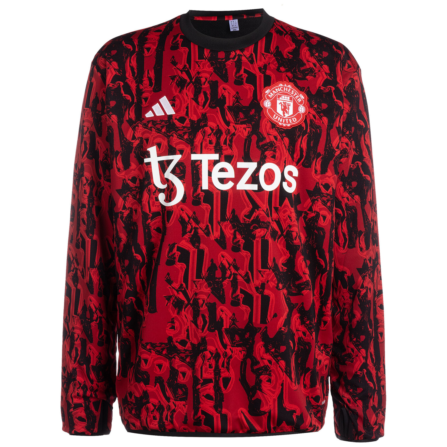 

Толстовка adidas Performance Manchester United Pre Match Warm, красный