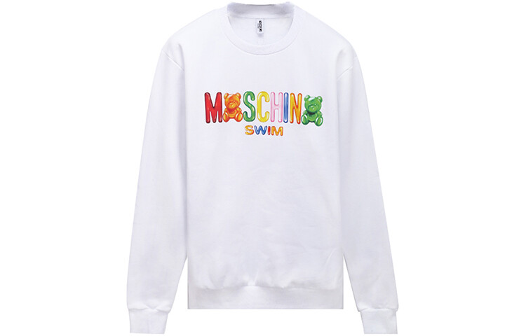 

MOSCHINO Мужская толстовка, Белый