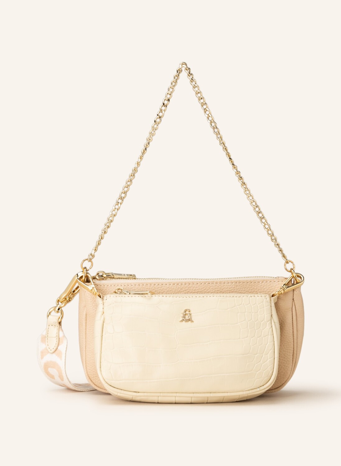 

Сумка через плечо STEVE MADDEN BURGENT, бежевый