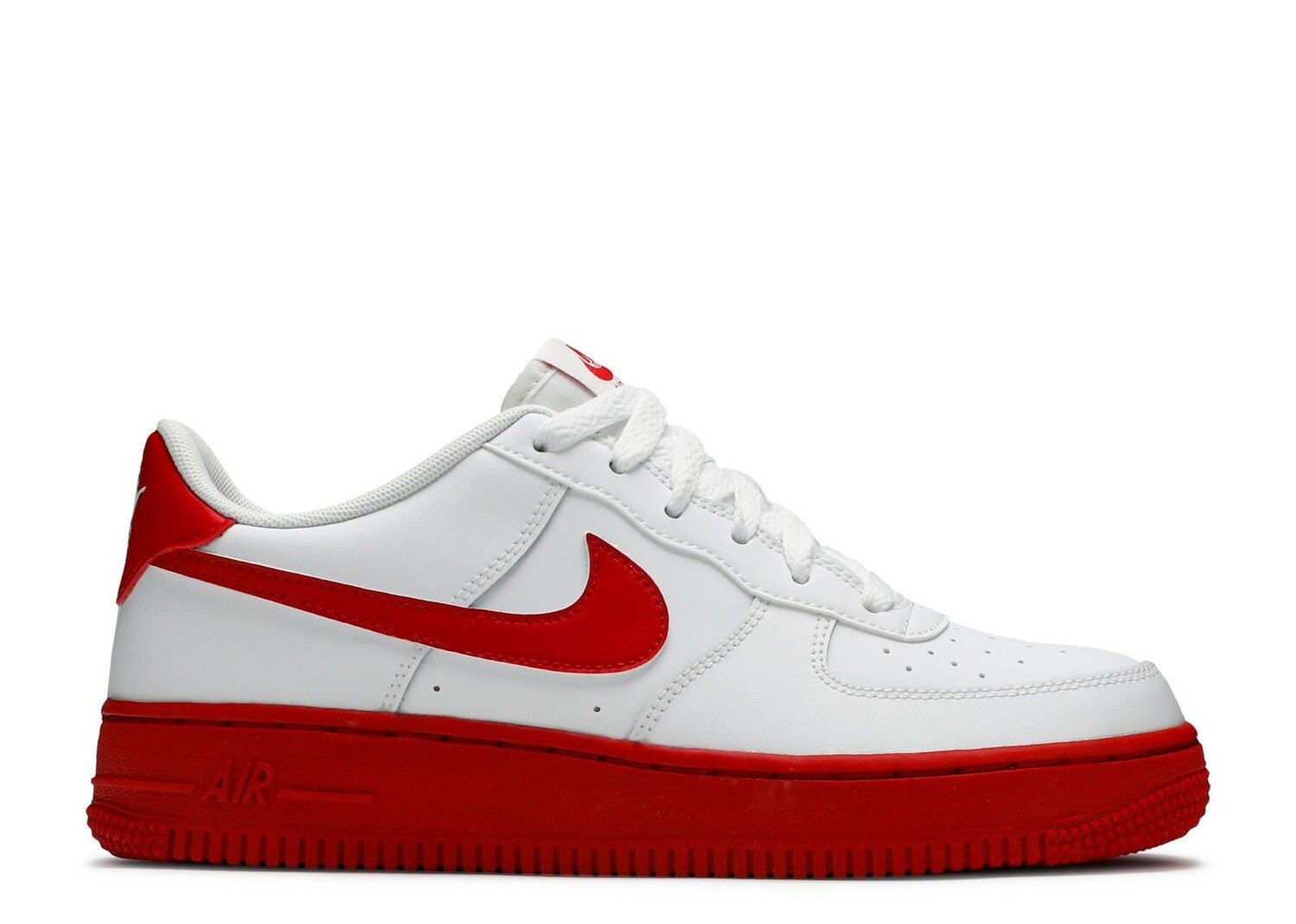 

Кроссовки Nike Air Force 1 Gs 'White Red Sole', белый