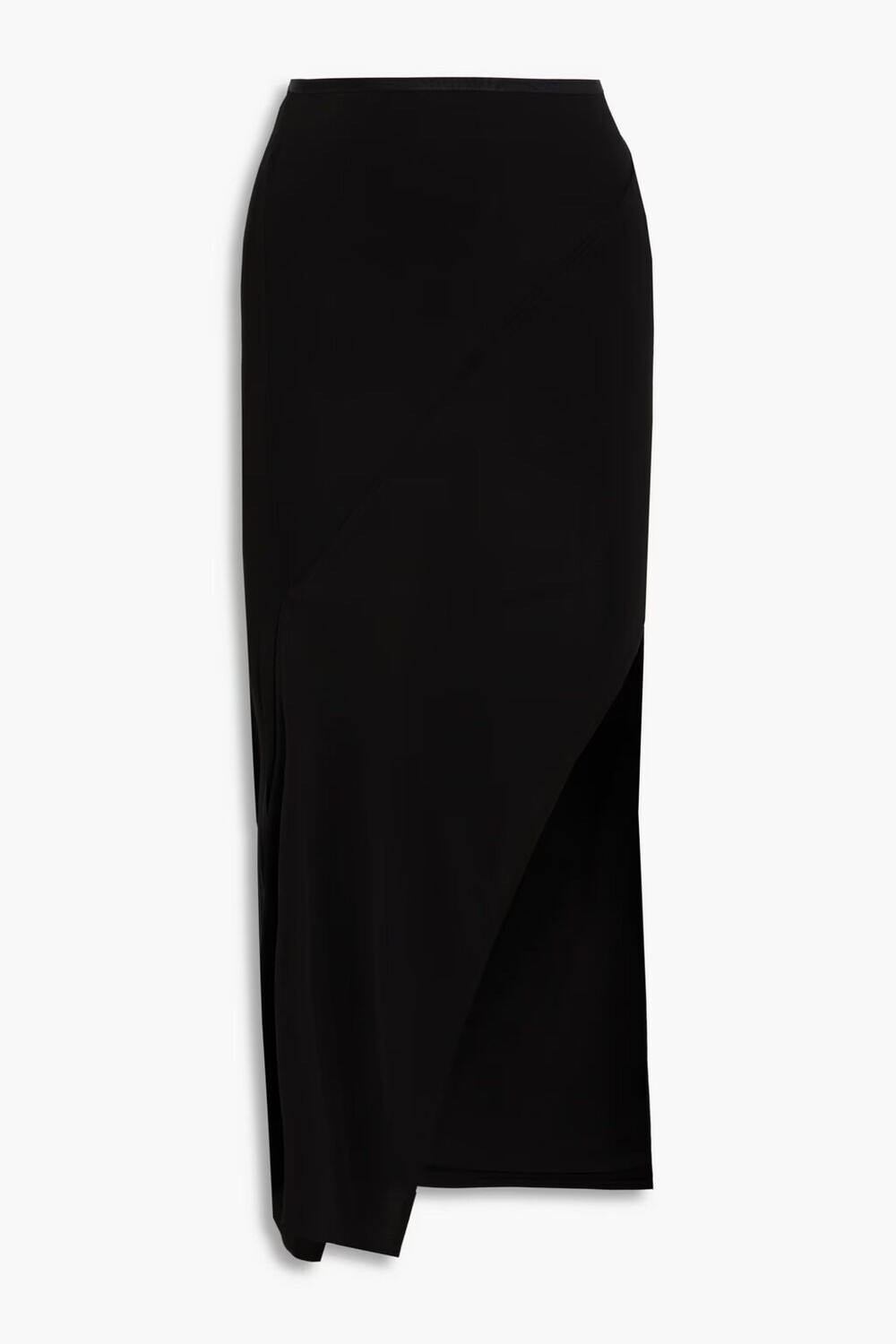 

Юбка миди из джерси Helmut Lang, черный