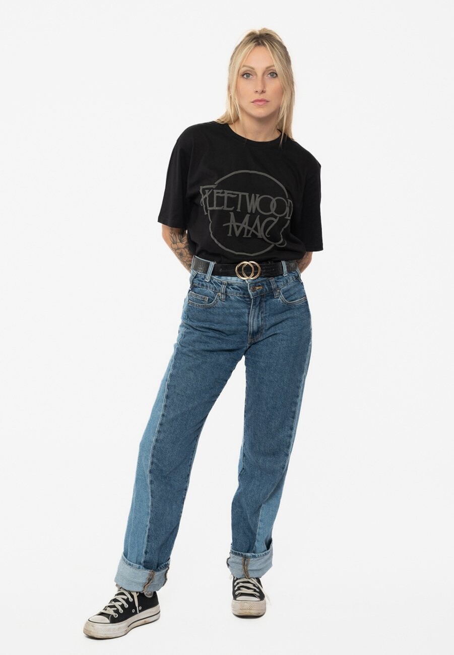 

Футболка с принтом FLEETWOOD LOGO Paradiso Clothing, черный