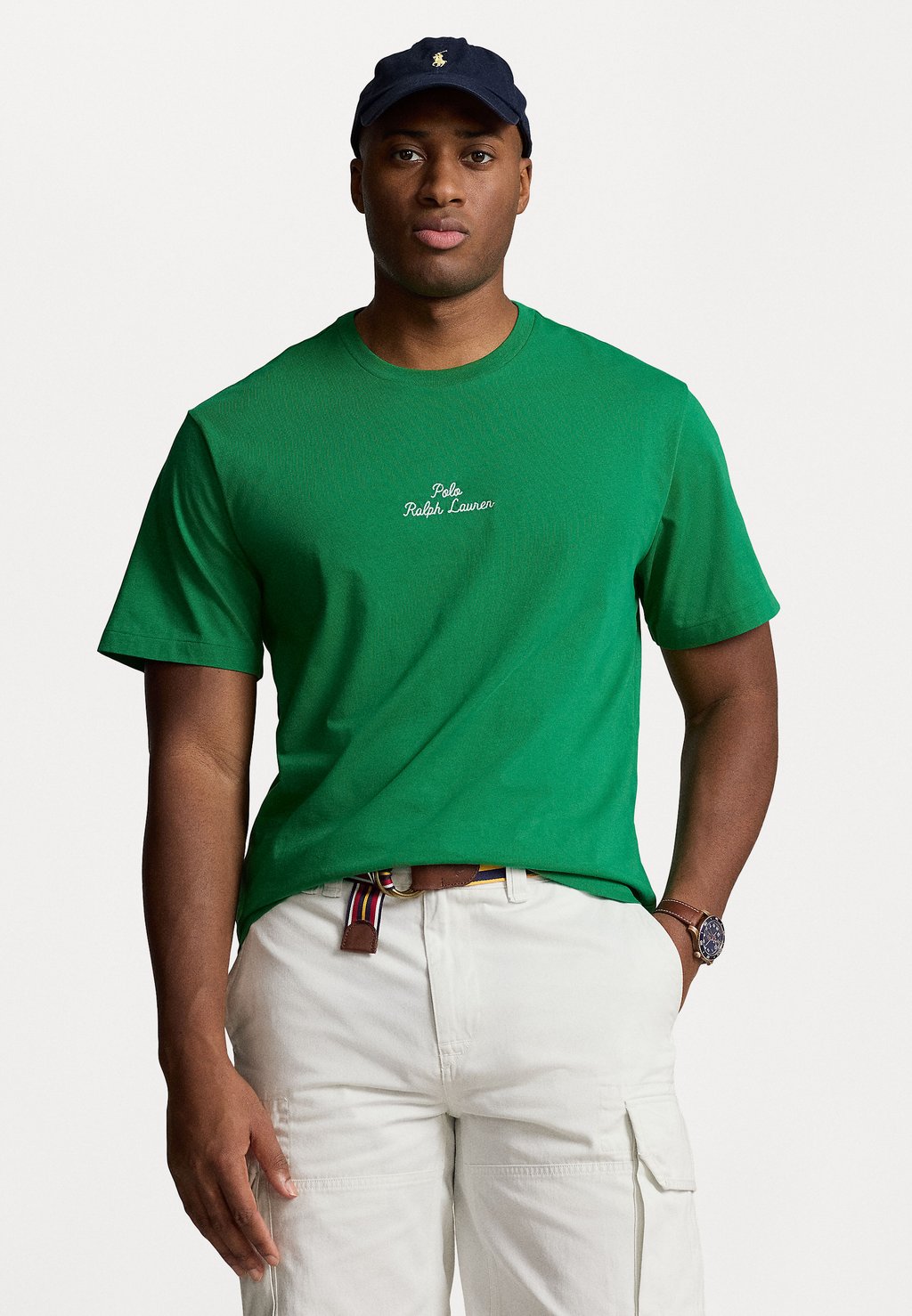 Базовая футболка Polo Ralph Lauren Big & Tall, зеленый
