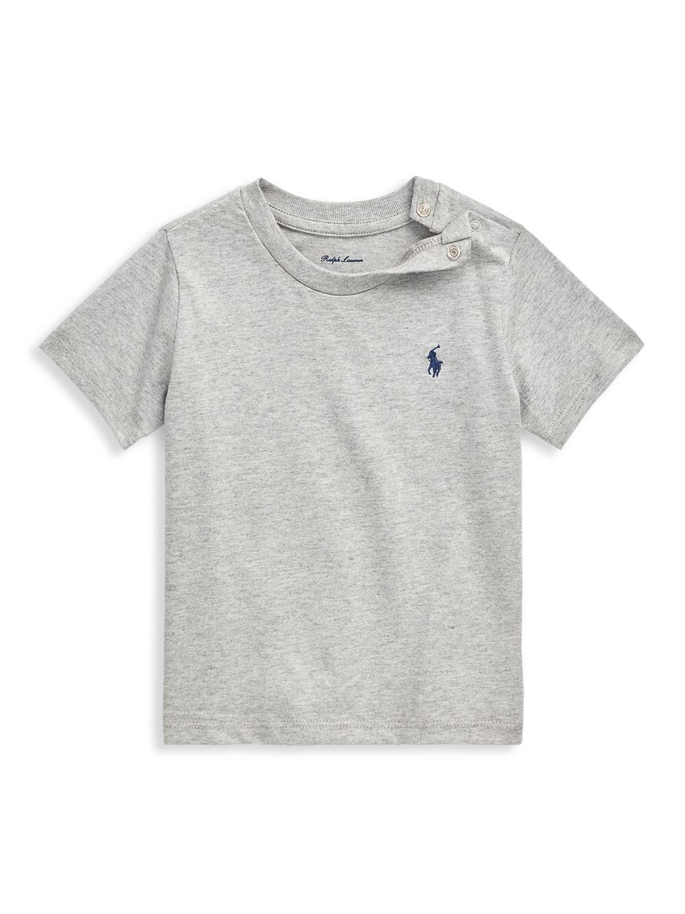 

Футболка из хлопкового джерси для мальчика Polo Ralph Lauren, серый