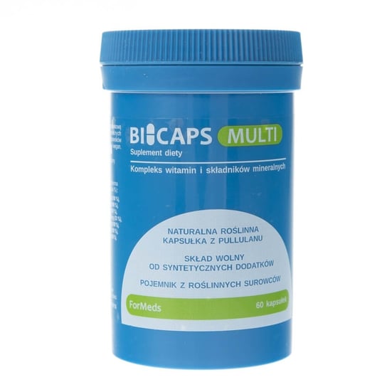 Биологически активная добавка Bicaps Multi Formeds, 60 капсул биологически активная добавка solgar multi billion dophilus 60 шт