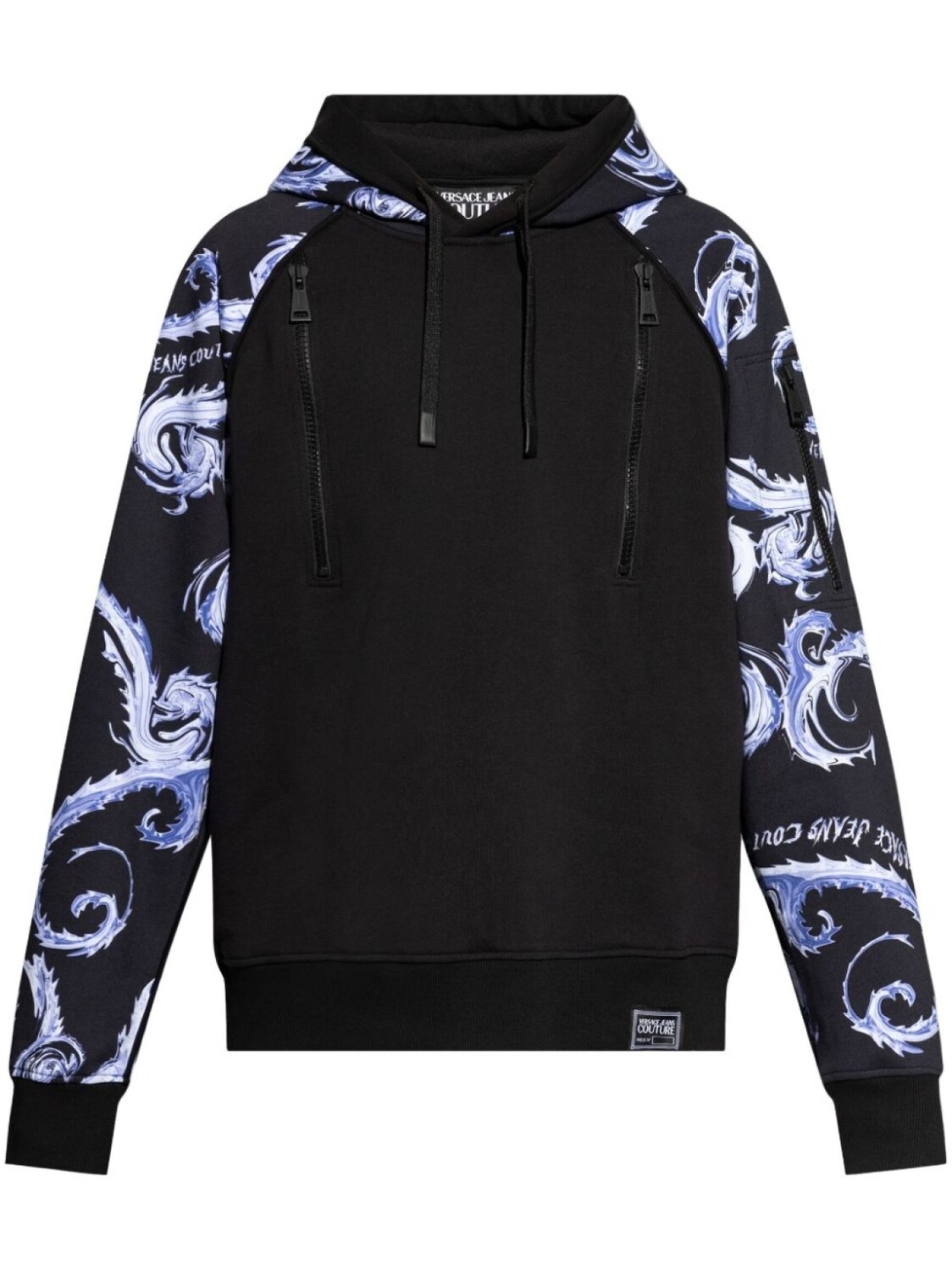 

Versace Jeans Couture толстовка с принтом в стиле барокко, черный