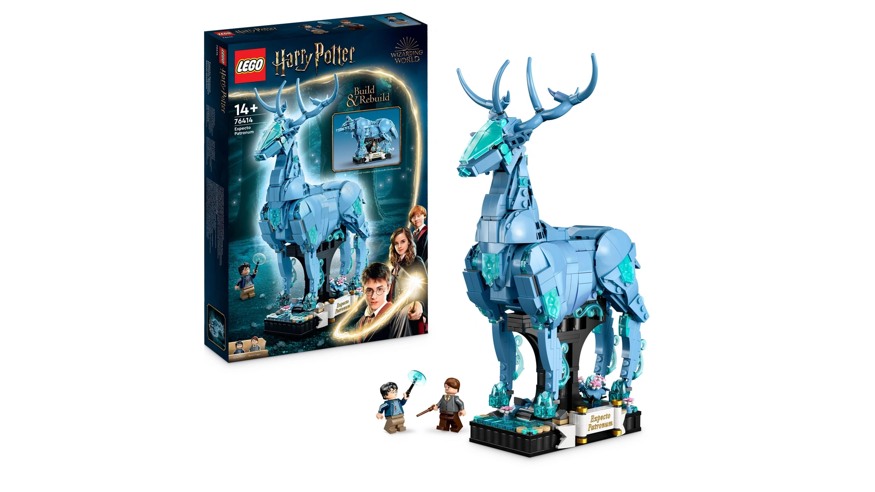 Lego Harry Potter Экспекто Патронум 3d постер harry potter expecto patronum