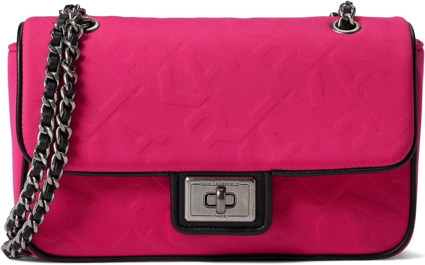 

Сумка Agyness Shoulder Karl Lagerfeld Paris, фуксия