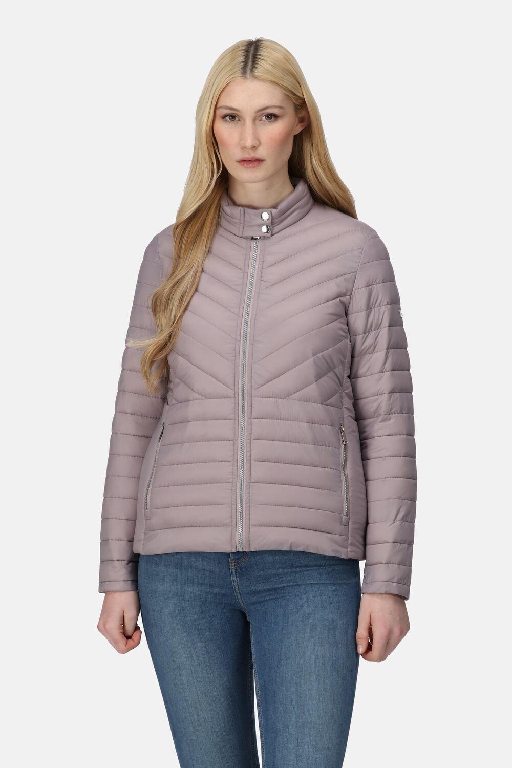 Утепленная повседневная куртка 'Kamilla' Regatta, фиолетовый женская короткая пуховая куртка осенне зимняя пуховая куртка теплая куртка женская ультра тонкая куртка на молнии с воротником стойкой