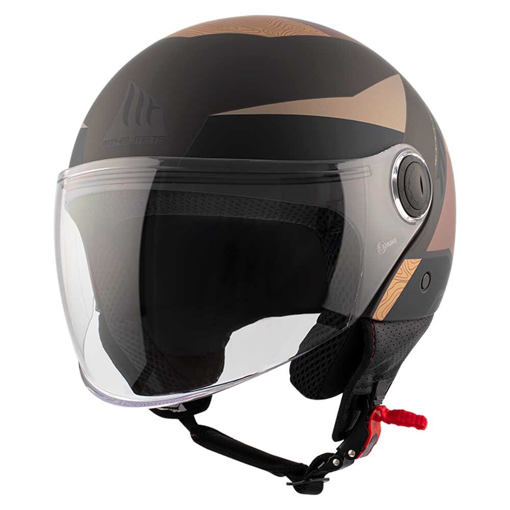 

Открытый шлем MT Helmets Street Poke, коричневый