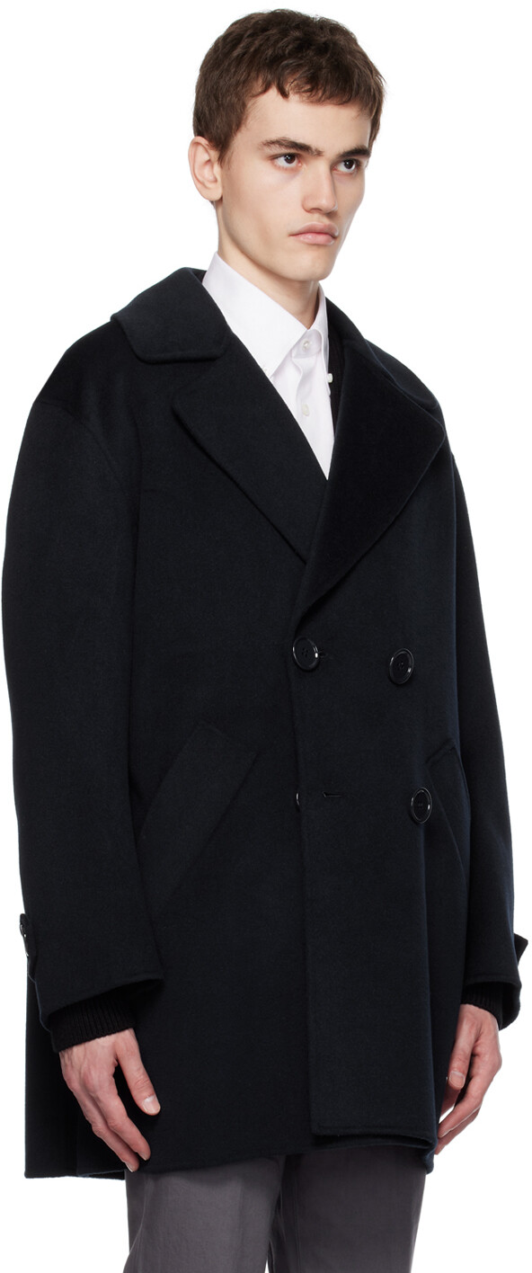 

Темно-синее пальто Океании Max Mara, Синий