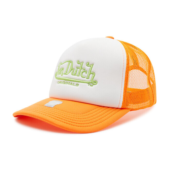 

Бейсболка Von Dutch TruckerAtlanta, оранжевый/белый