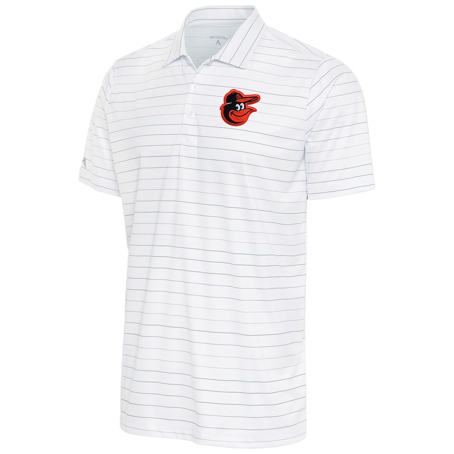 

Поло с коротким рукавом Antigua Baltimore Orioles, белый