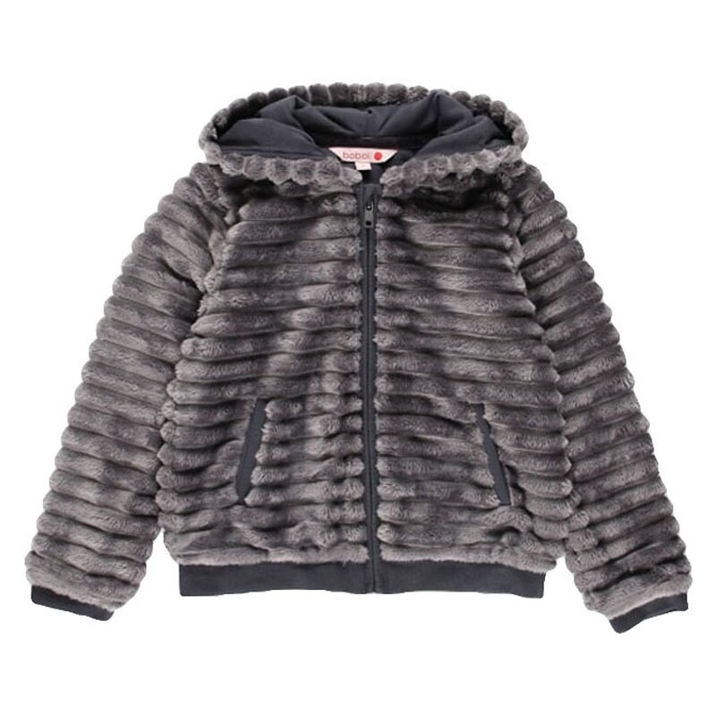 

Куртка Boboli Fluffy 411163, серый