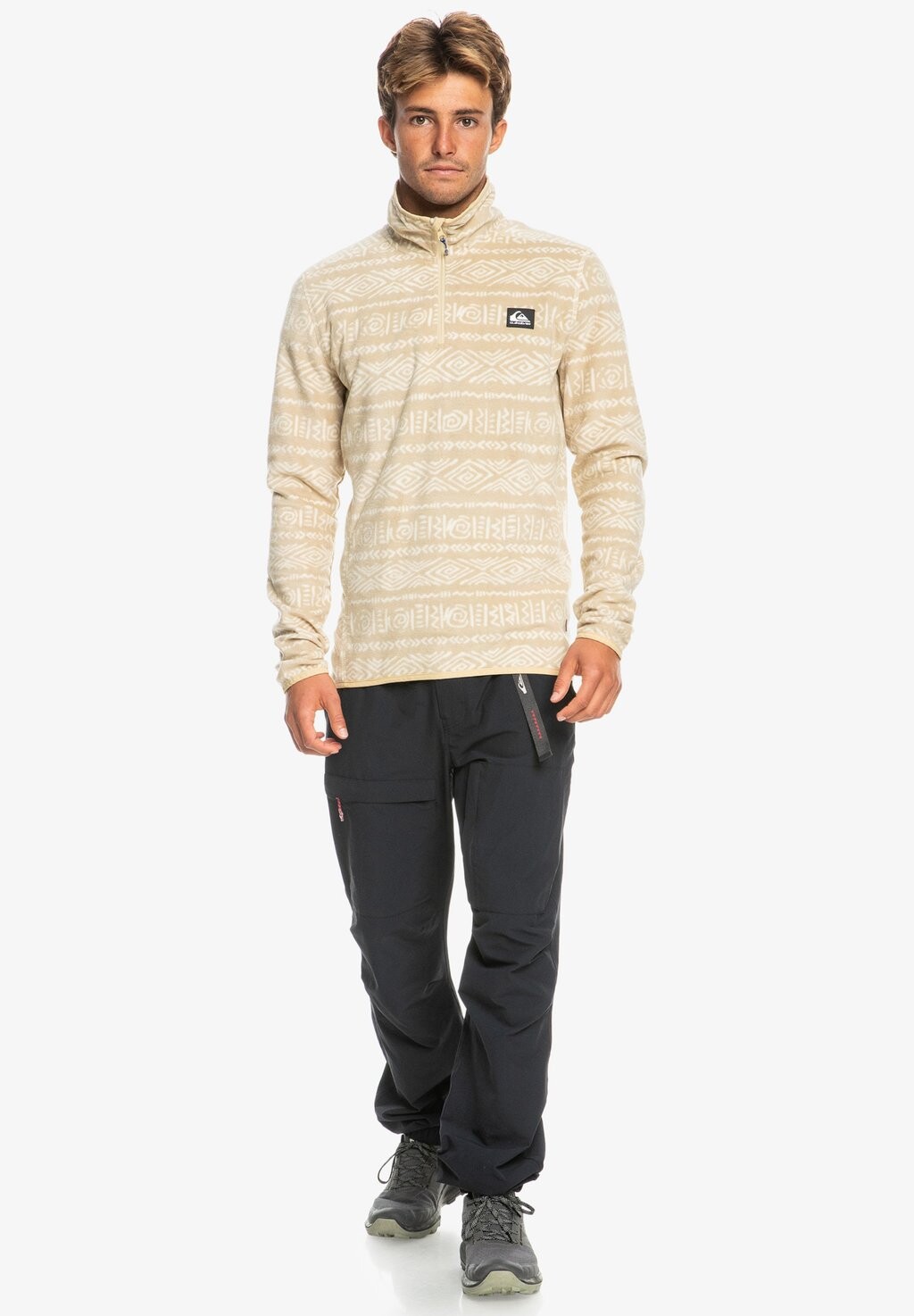 

Флисовый джемпер Quiksilver AKER HZ, акер бледно-хаки