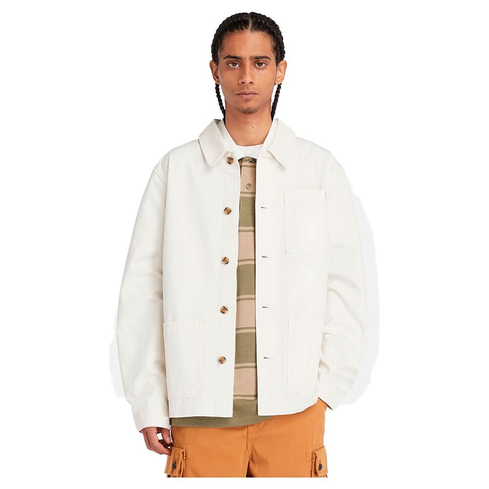 

Куртка Timberland Kempshire Washed Canvas Chore, бежевый