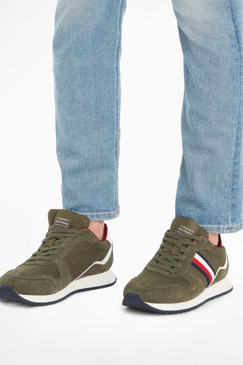 

Спортивная обувь Green Runner Tommy Hilfiger, зеленый