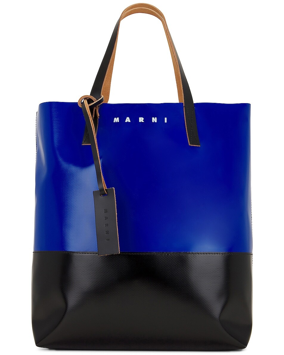 

Сумка-тоут Marni Tribeca Shopping, цвет Royal Blue