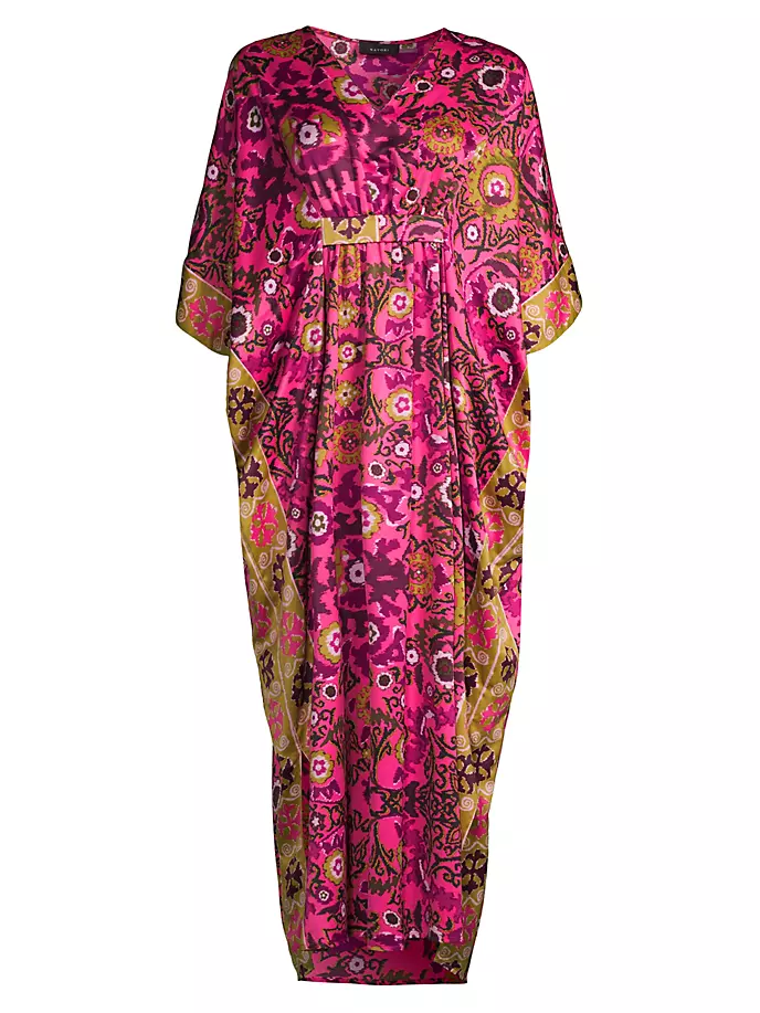 

Кафтан Шармез с принтом Palazzo Bi-Print Natori, цвет fiesta pink combo