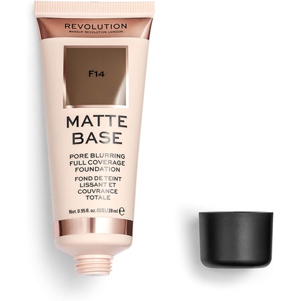 Матовая основа Makeup Revolution Matte Base F14 28 мл Revolution Beauty