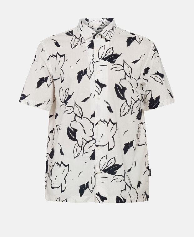 

Рубашка с короткими рукавами – стандартный крой Ted Baker, белый