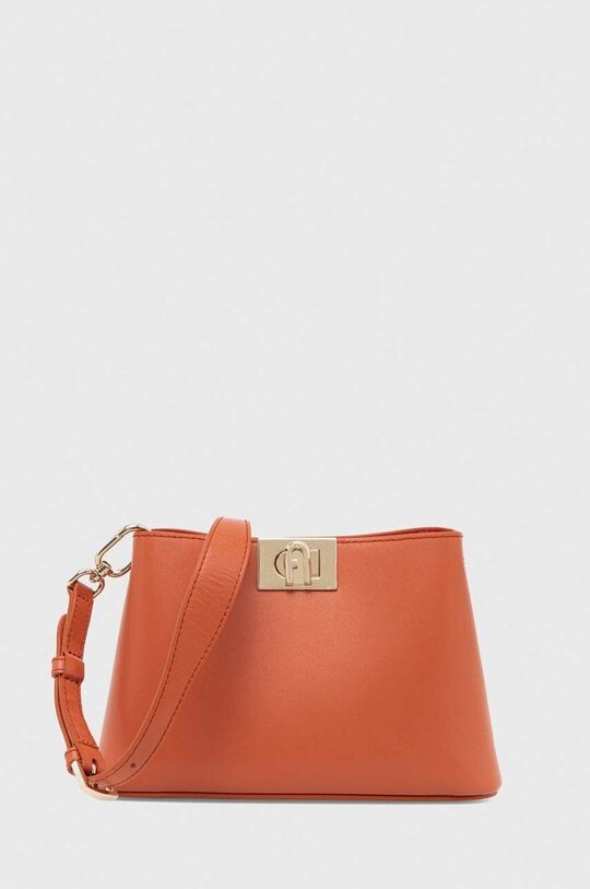 

Кожаная сумка Furla, красный