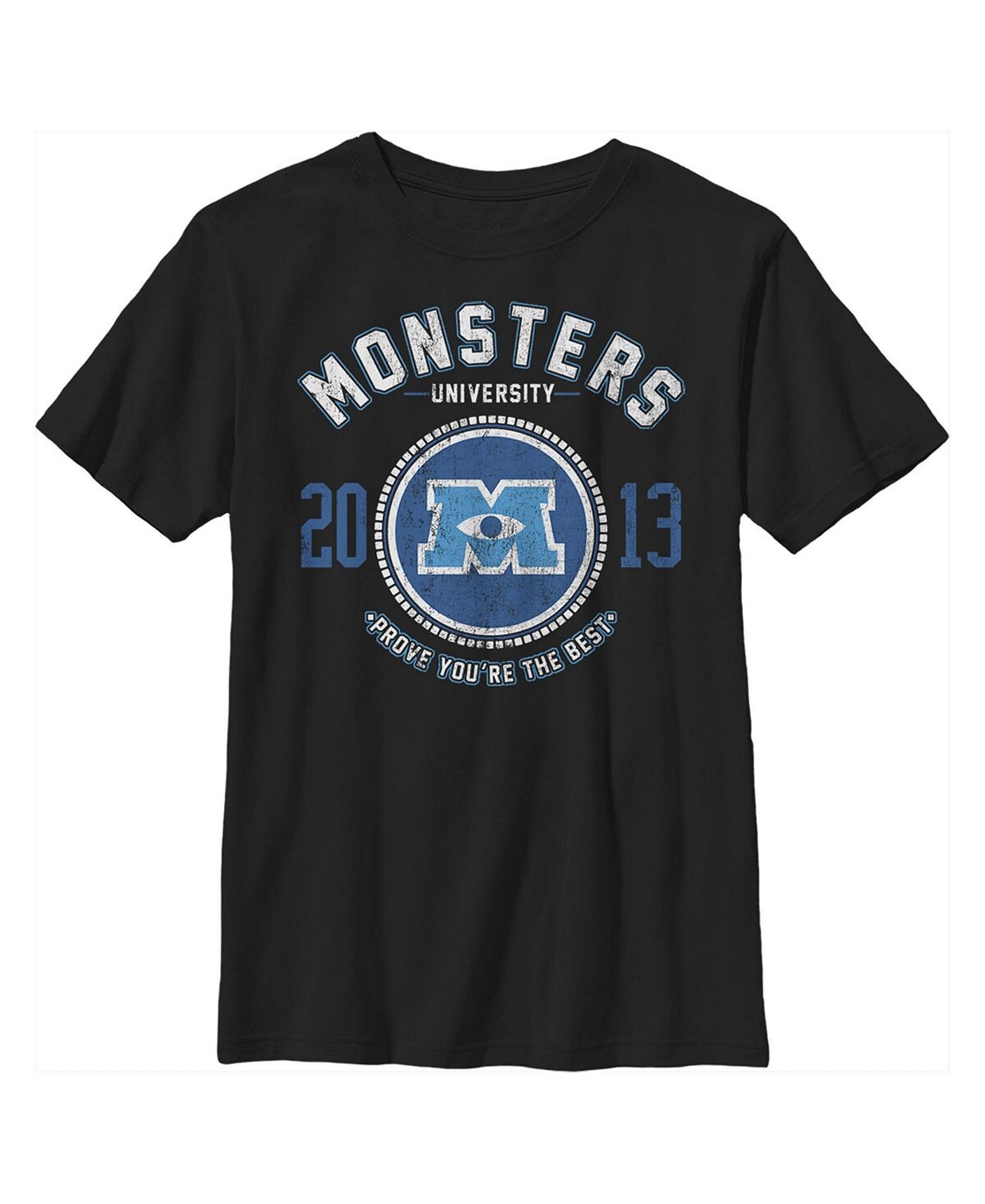 

Детская футболка с лучшим логотипом колледжа Monsters Inc для мальчиков Disney Pixar