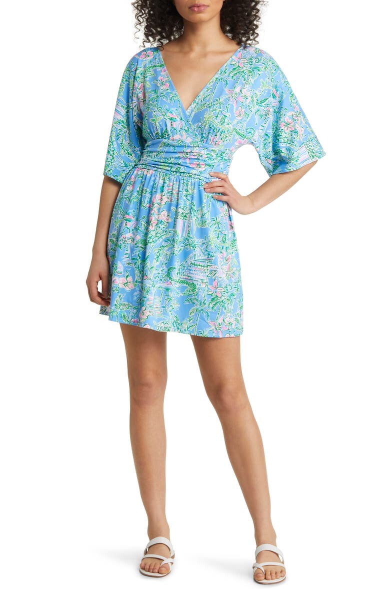 

Короткий комбинезон Parigi с цветочным принтом LILLY PULITZER