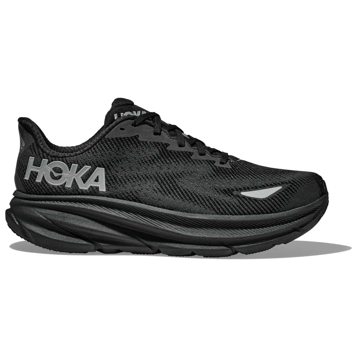 Беговая обувь Hoka Women's Clifton 9 GTX, цвет Black/Black фотографии