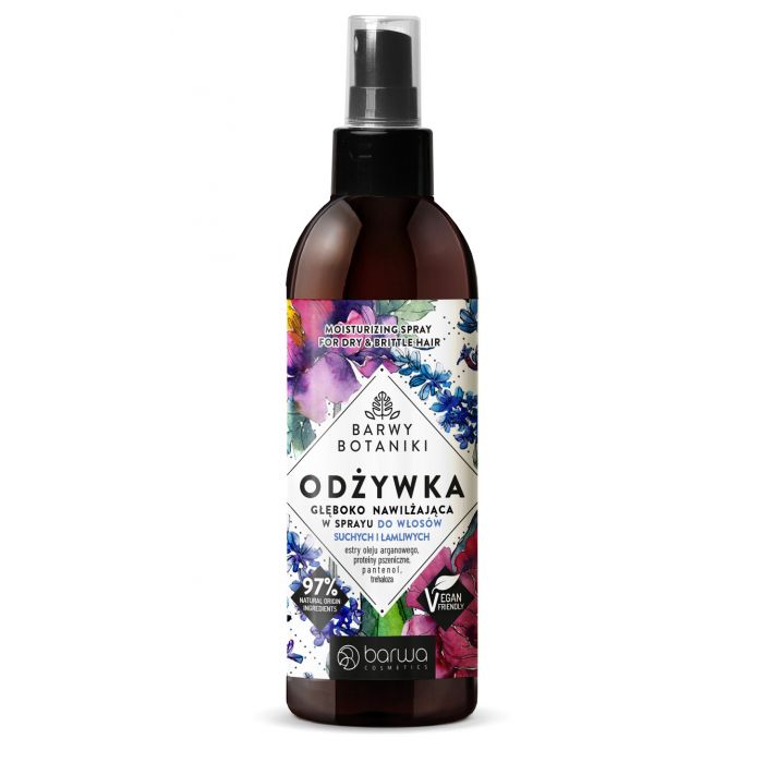 цена Кондиционер для волос Botaniki Spray Acondicionador Hidratante Barwa, 250 ml