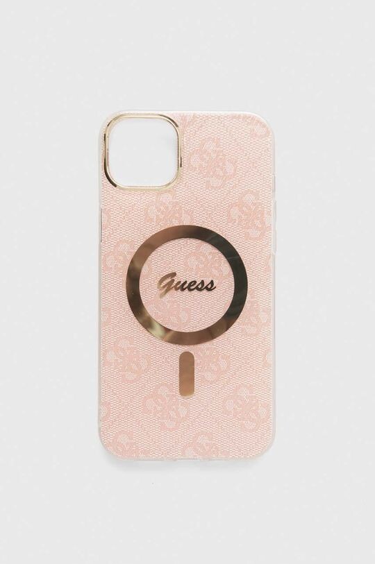 

Чехол для iPhone 14 Plus 6,7 дюйма Guess, розовый