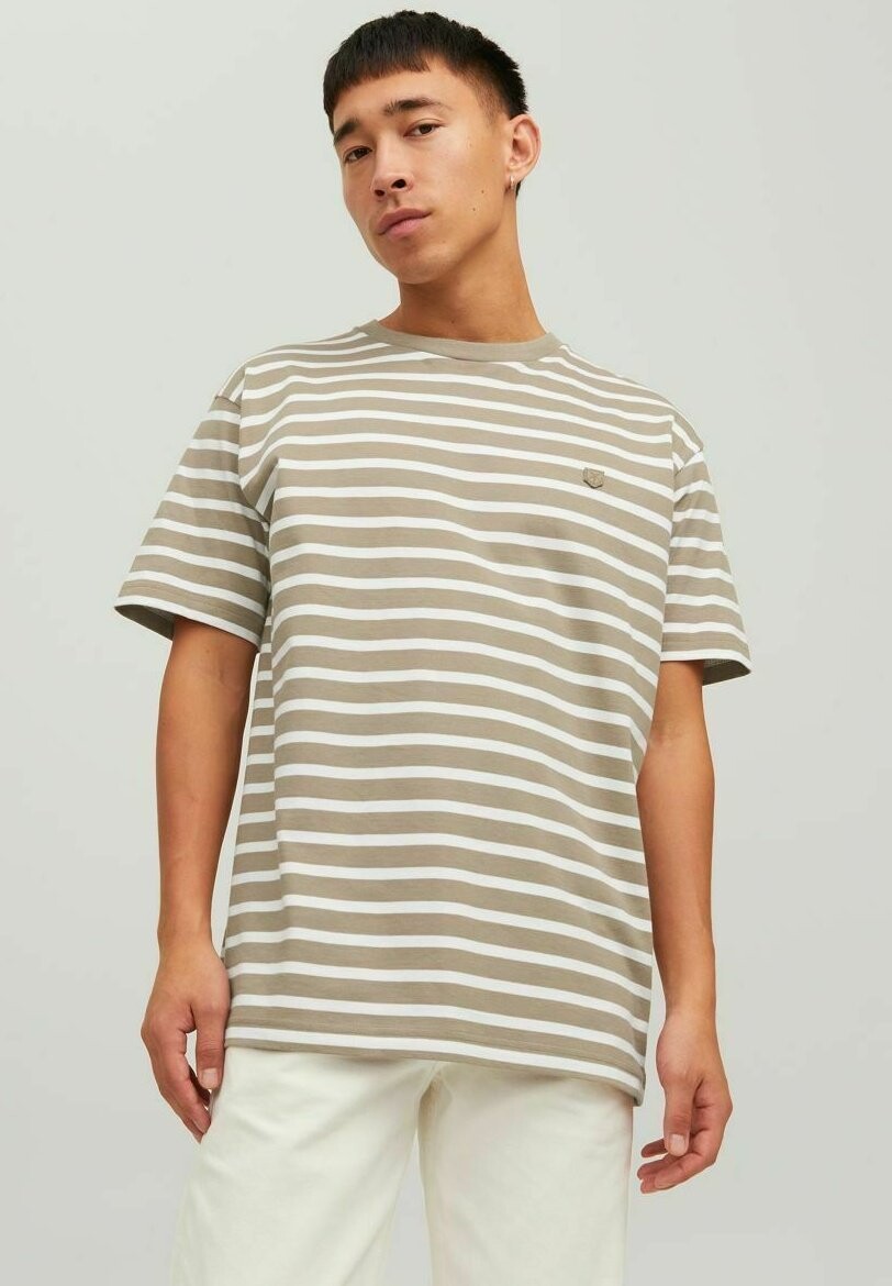 

Футболка с принтом Jack & Jones, бежевый