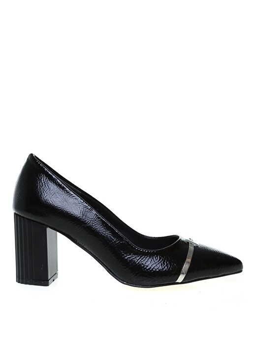 

Женские черные туфли на каблуке Pierre Cardin