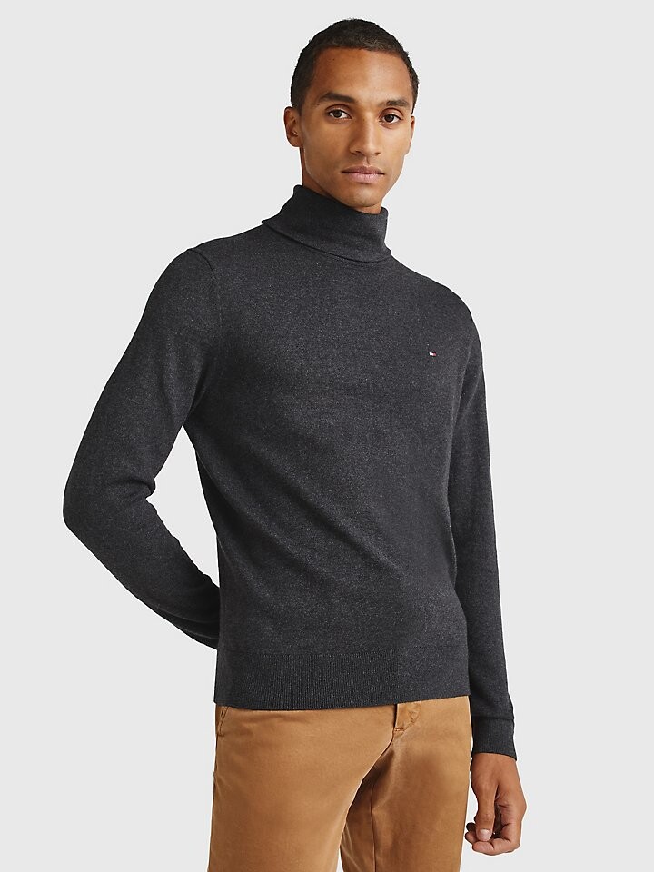 

Водолазка из смеси хлопка Tommy Hilfiger
