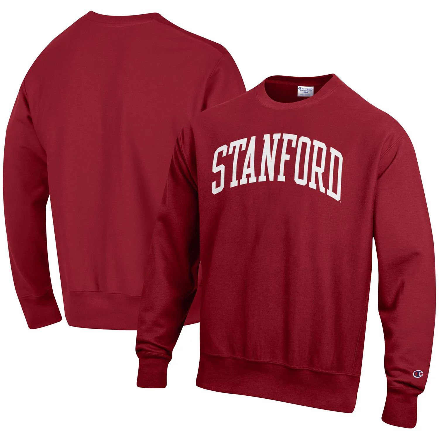 

Мужской пуловер обратного плетения Cardinal Stanford Cardinal Arch свитшот Champion